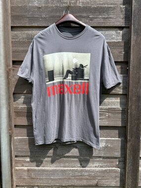 Maxell Ad Retro Graphic T Shirt XL/2X Unisex
